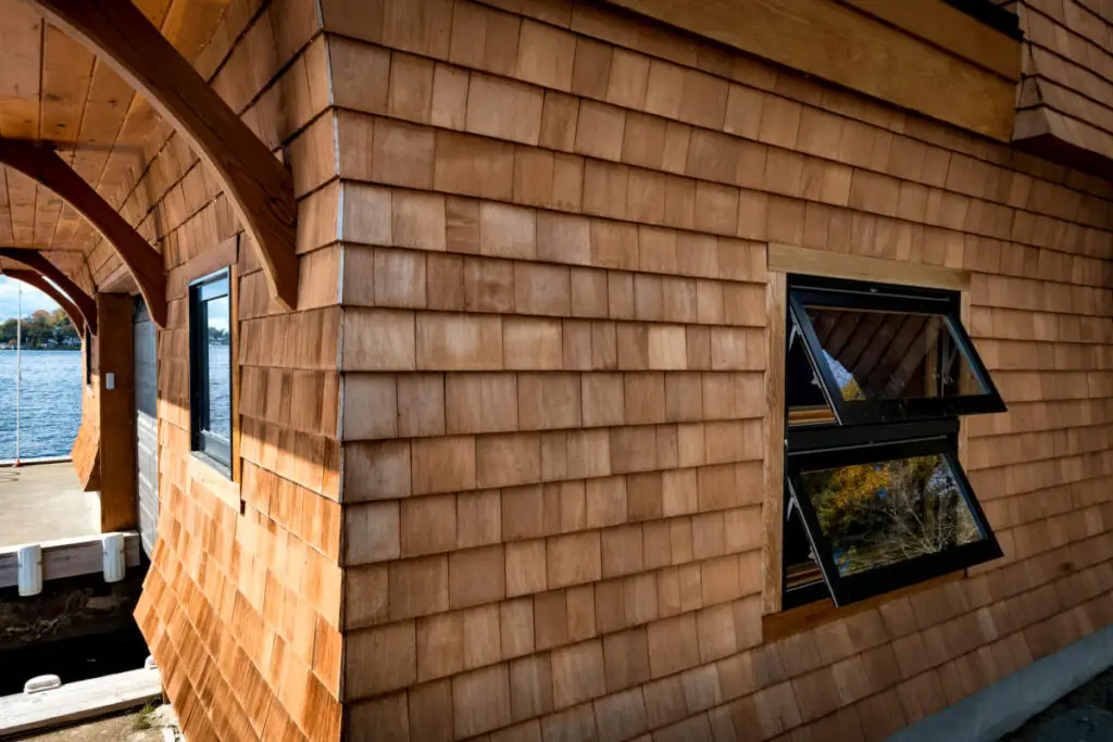 Cedar siding shakes near Redmond WA