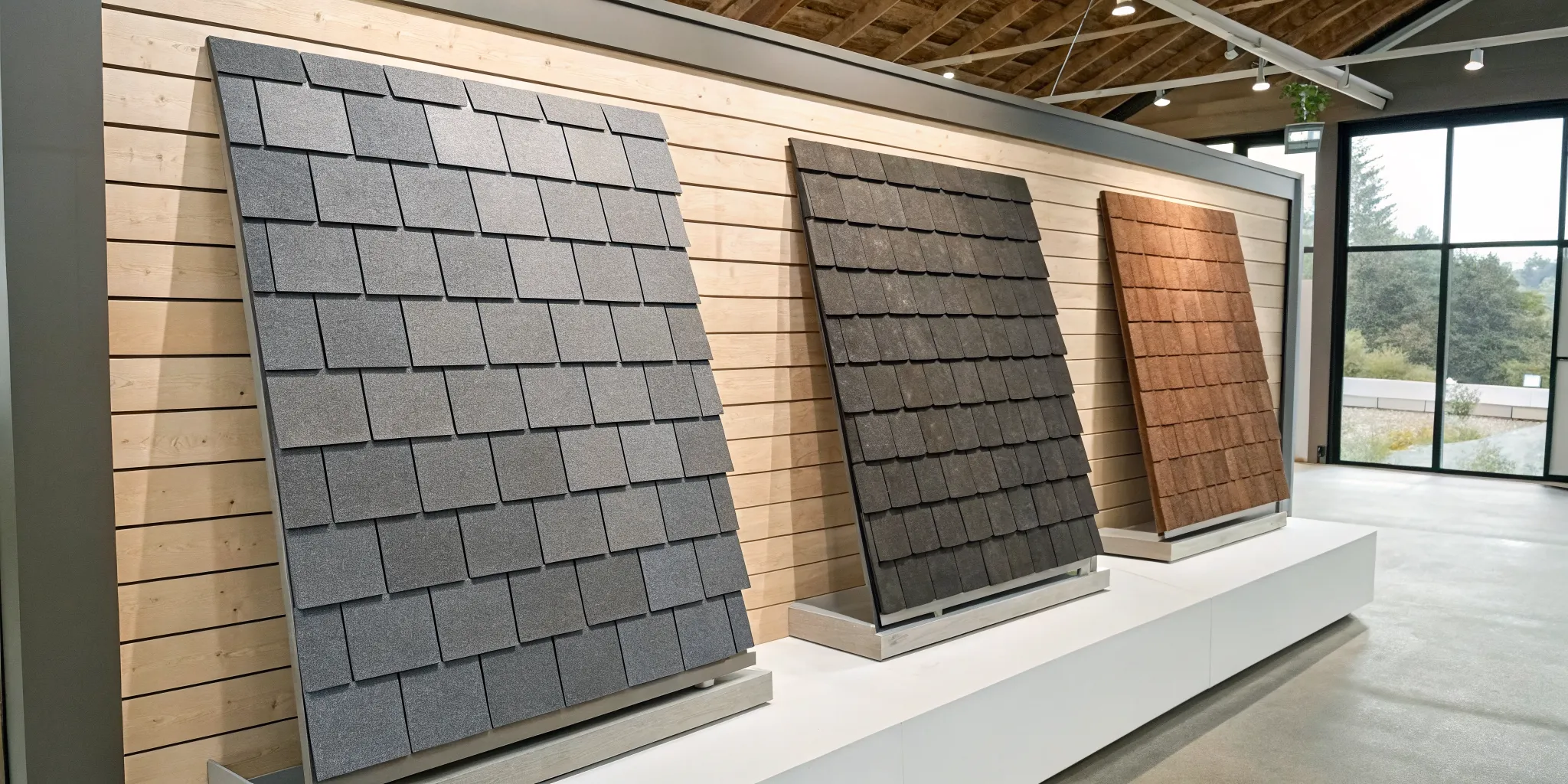 Best composition shingles for the Pacific Northwest in gray, black, and brown.