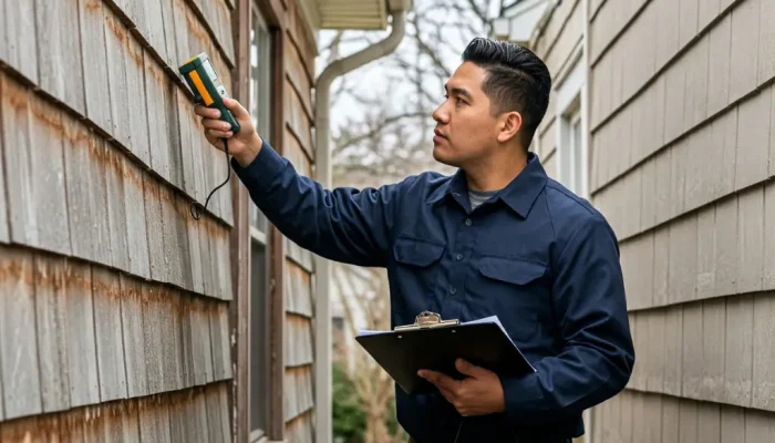 residential siding estimate in Redmond WA by Landmark Roofing & Siding